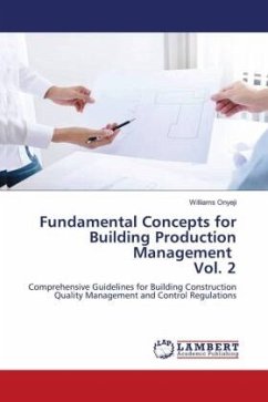 Fundamental Concepts for Building Production Management Vol. 2