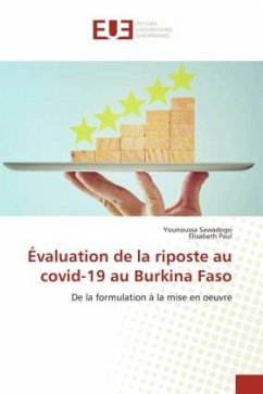 Évaluation de la riposte au covid-19 au Burkina Faso - Sawadogo, Younoussa;Paul, Elisabeth