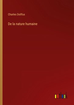 De la nature humaine