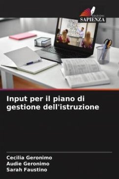 Input per il piano di gestione dell'istruzione - Geronimo, Cecilia;Geronimo, Audie;Faustino, Sarah