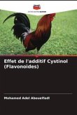 Effet de l'additif Cystinol (Flavonoïdes)