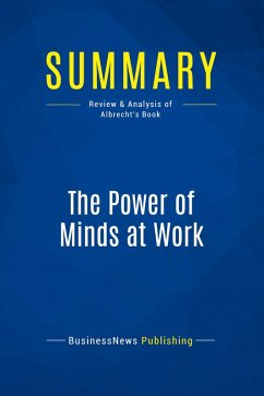 Cover Summary: The Power of Minds at Work