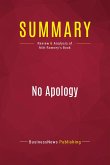 Summary: No Apology