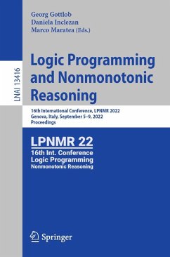 Cover Logic Programming and Nonmonotonic Reasoning (eBook, PDF)