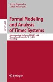 Formal Modeling and Analysis of Timed Systems (eBook, PDF)