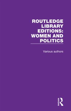 Cover Routledge Library Editions: Women and Politics (eBook, PDF)