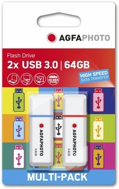 AgfaPhoto USB 3.2 Gen 1 64GB Color Mix MP2