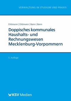 Doppisches kommunales Haushalts- und Rechnungswesen Mecklenburg Vorpommern (NKHR M-V) - Dittmann, Christin; Dittmann, Wolfgang; Benn, Sina L; Benn, Peter