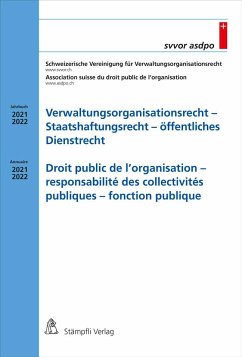 Verwaltungsorganisationsrecht - Staatshaftungsrecht - öffentliches Dienstrecht Droit public de l'organisation - responsabilité des collectivités publiques - fonction publique