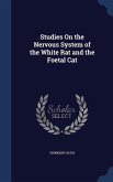 Studies On the Nervous System of the White Rat and the Foetal Cat