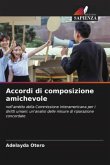 Accordi di composizione amichevole