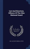 List And Directory, Officers Of The Ohio National Guard