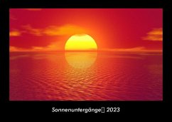 Sonnenuntergänge 2023 Fotokalender DIN A3 - Tobias Becker