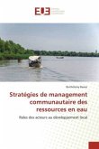 Stratégies de management communautaire des ressources en eau