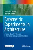 Parametric Experiments in Architecture (eBook, PDF)