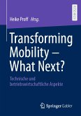 Transforming Mobility – What Next? (eBook, PDF)