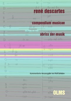 Cover René Descartes: Compendium musicae. Abriss der Musik (eBook, PDF)