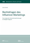 Rechtsfragen des Influencer-Marketings (eBook, PDF)