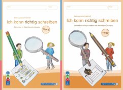 Mein Lupenschreibheft 1 und 2 - Ich kann richtig schreiben - Ausgabe mit Artikelkennzeichnung (DaZ) - sternchenverlag GmbH;Langhans, Katrin