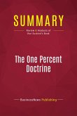 Summary: The One Percent Doctrine