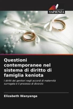 Questioni contemporanee nel sistema di diritto di famiglia keniota - Wanyanga, Elizabeth