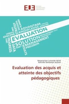 Evaluation des acquis et atteinte des objectifs pédagogiques - Vérité, Mwanan'ese Lumande;Jackson, Kahindo Semwavyo