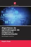 Algoritmos de aprendizagem de máquinas e implementação
