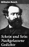 Schein und Sein: Nachgelassene Gedichte (eBook, ePUB)