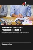 Materiale didattico Materiali didattici