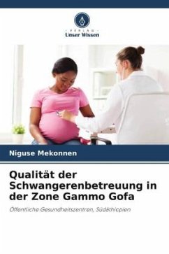 Qualität der Schwangerenbetreuung in der Zone Gammo Gofa - Mekonnen, Niguse