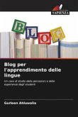 Blog per l'apprendimento delle lingue