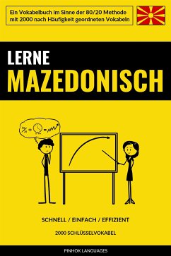 Lerne Mazedonisch - Schnell / Einfach / Effizient (eBook, ePUB) - Languages, Pinhok