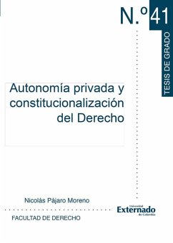 Autonomía privada y constitucionalización del Derecho (eBook, PDF) Cover Autonomía privada y constitucionalización del Derecho (eBook, PDF)