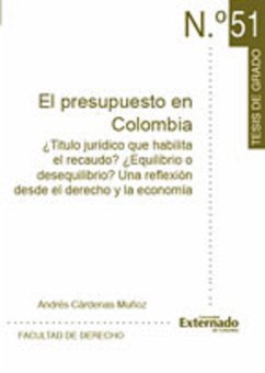 Cover El presupuesto en Colombia (eBook, PDF)