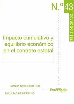 Cover Impacto cumulativo y equilibrio económico en el contrato estatal (eBook, PDF)