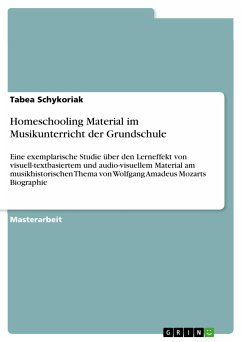 Homeschooling Material im Musikunterricht der Grundschule (eBook, PDF)