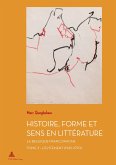 Histoire, Forme et Sens en Littérature