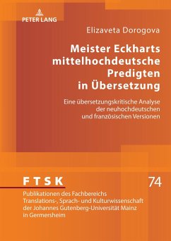 Meister Eckharts mittelhochdeutsche Predigten in Übersetzung - Dorogova, Elizaveta