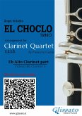 Eb Alto Clarinet (instead Bb 3) part of "El Choclo" for Clarinet Quartet (fixed-layout eBook, ePUB)