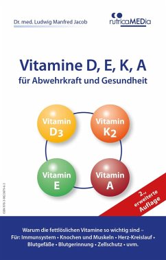 Cover Vitamine D, E, K, A für Abwehrkraft und Gesundheit, 2., erweiterte Auflage (eBook, ePUB)