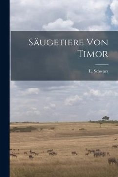 Säugetiere Von Timor