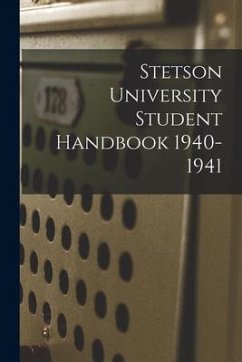 Stetson University Student Handbook 1940-1941 - Anonymous