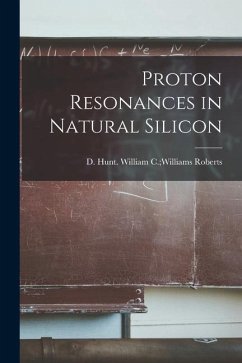 Proton Resonances in Natural Silicon