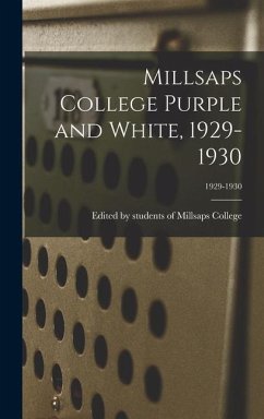 Millsaps College Purple and White, 1929-1930; 1929-1930