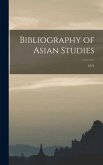 Bibliography of Asian Studies; 1971