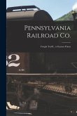 Pennsylvania Railroad Co.: Freight Tariff... to Eastern Points