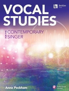 Vocal Studies for the Contemporary Singer - Book with Online Audio by Anne Peckham - Peckham, Anne