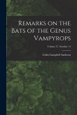 Remarks on the Bats of the Genus Vampyrops; Volume 37, number 14