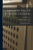 Lebanon Valley College Catalog: Summer School Bulletin; April 1948, v. 36