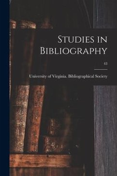 Studies in Bibliography; 43